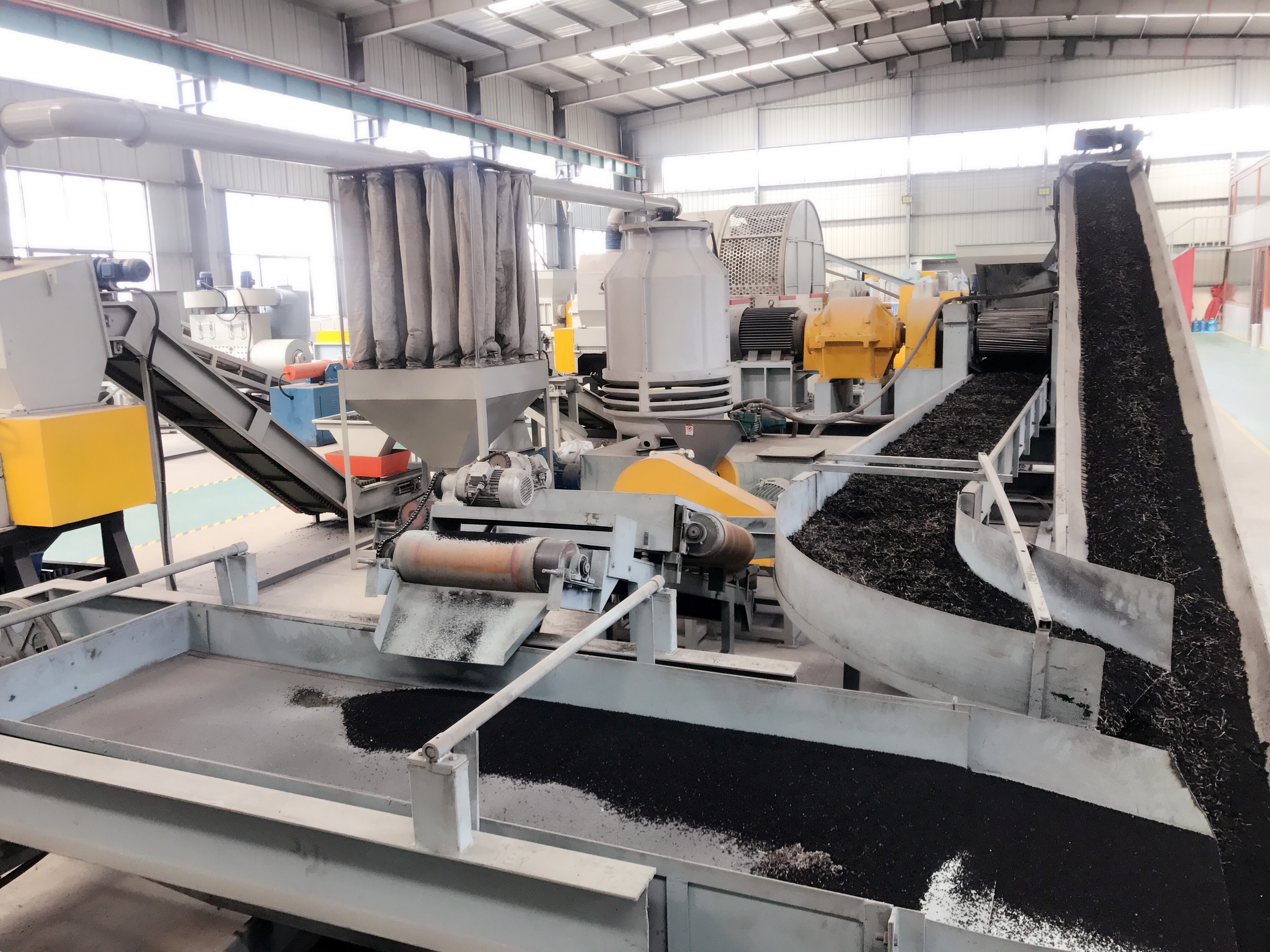 廢舊橡膠處理加工膠粉設(shè)備